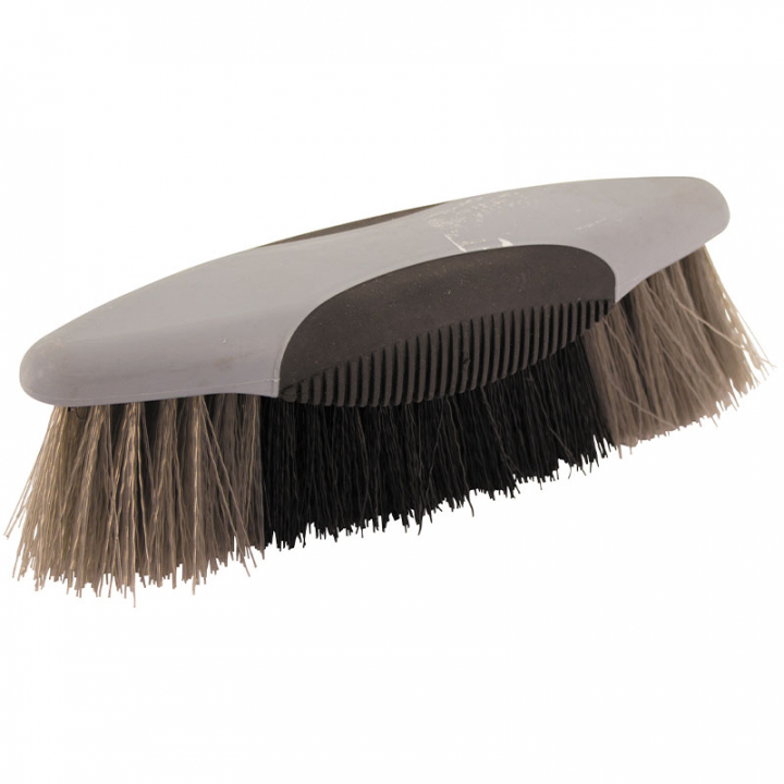Curry Comb SoftTouch HG Grey/Black in the group Grooming & Health Care / Horse Brushes / Dandy Brushes & Dust Brushes at Equinest (55930010GRBA)
