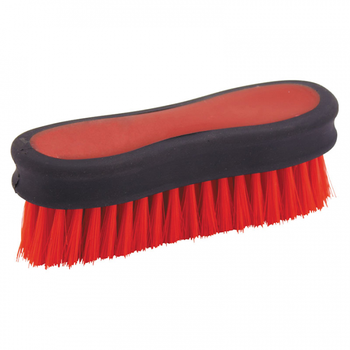Face Brush SoftTouch HG Red/Navy in the group Grooming & Health Care / Horse Brushes / Face Brushes at Equinest (55950010RENA)