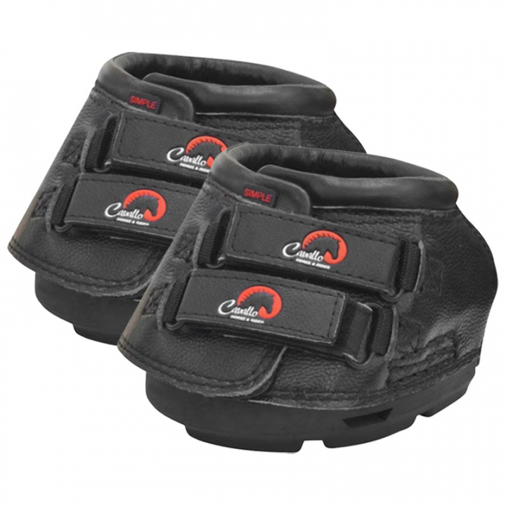 Hoof Boots Simple Regular 2-pack Black in the group Horse Tack / Hoof Boots & Accessories at Equinest (5621644017BA)