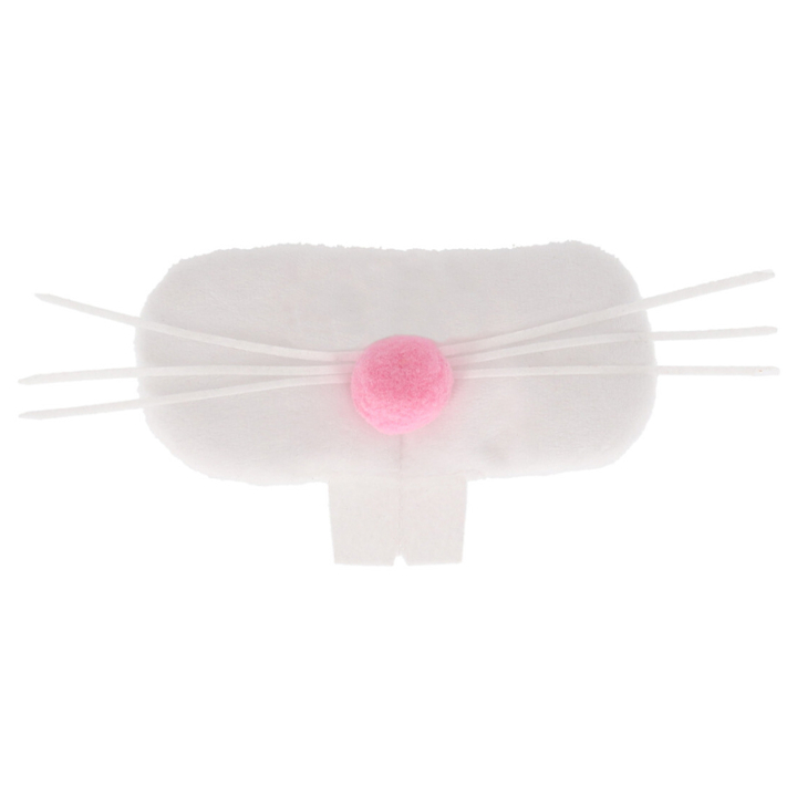 Accessory Noseband Easter Bunny White in the group Holidays & Masquerade at Equinest (5701HSW0WH)