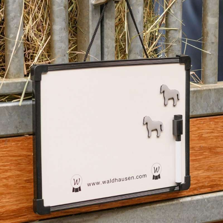 Stable Board Magnetic MemoBoard White in the group Stable & Paddock / Stable Supplies & Yard Equipment / Other Stable Supplies at Equinest (5724300WH)