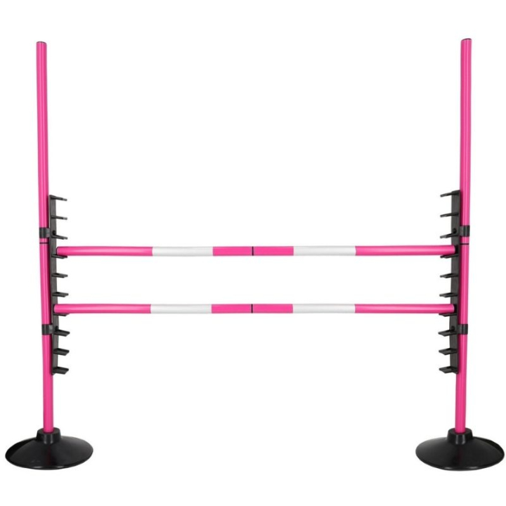 Jump Set for Hobby Horse Pink in the group Hobby Horses & Toy Horses / Hobby Horse Tack at Equinest (5737FU0PI)