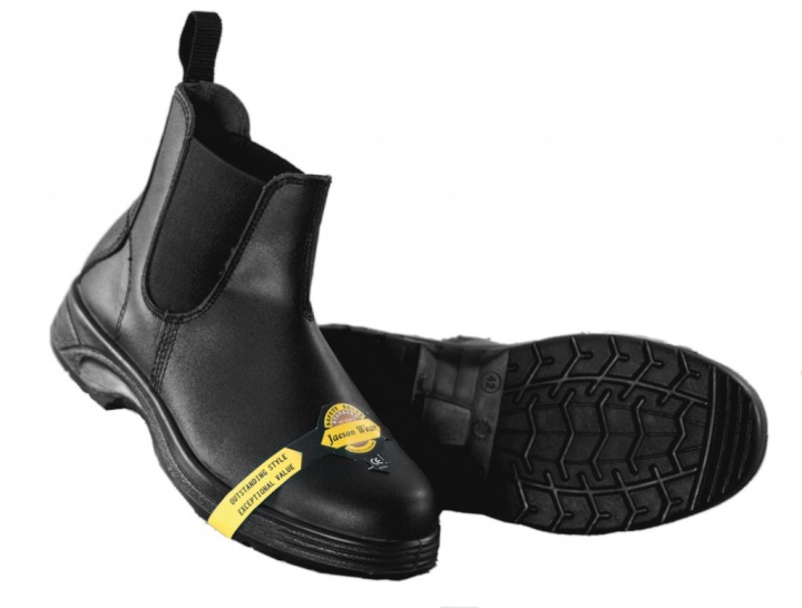 Steel-Toed Jodhpurs Black 36 in the group Riding Footwear / Jodhpur Boots & Yard Boots at Equinest (580286-36)