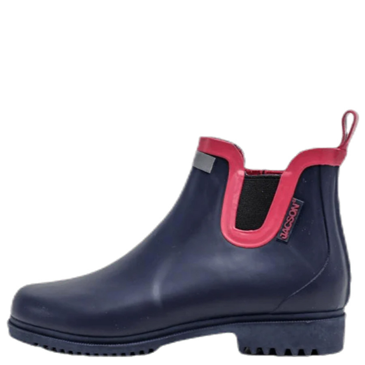 Rubber Jodhpurs Junior Navy/Rose in the group Riding Footwear / Jodhpur Boots & Yard Boots at Equinest (586594)