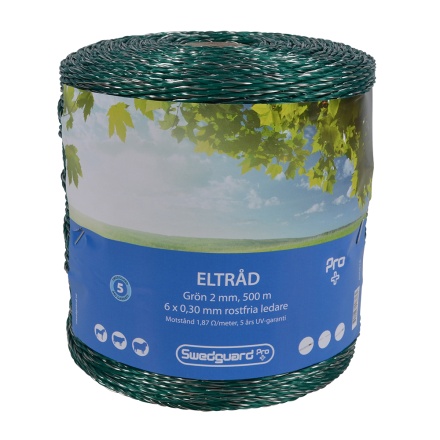 Electric Wire 2mm Green 500m in the group Stable & Paddock / Fencing / Fencing Rope & Fencing Tape at Equinest (600818)