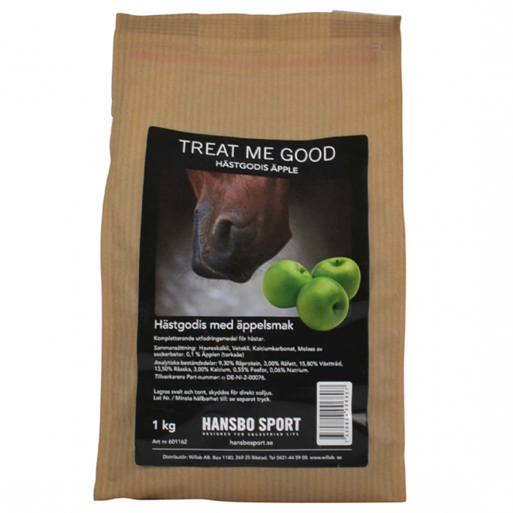 Horse Treats HS Treat Me Good Apple 1kg in the group Grooming & Health Care / Horse Treats at Equinest (601162AP-1000)