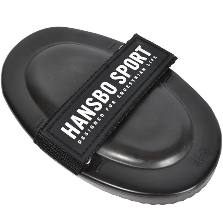 Curry Comb HS Plastic Black in the group Grooming & Health Care / Horse Brushes / Grooming Scrapers at Equinest (601680BA)