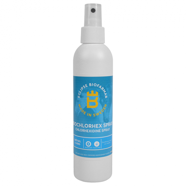 Wound Spray BioChlorHex 200 ml in the group Grooming & Health Care / Wound Care / Wound Cleansers & Dressings at Equinest (601978)