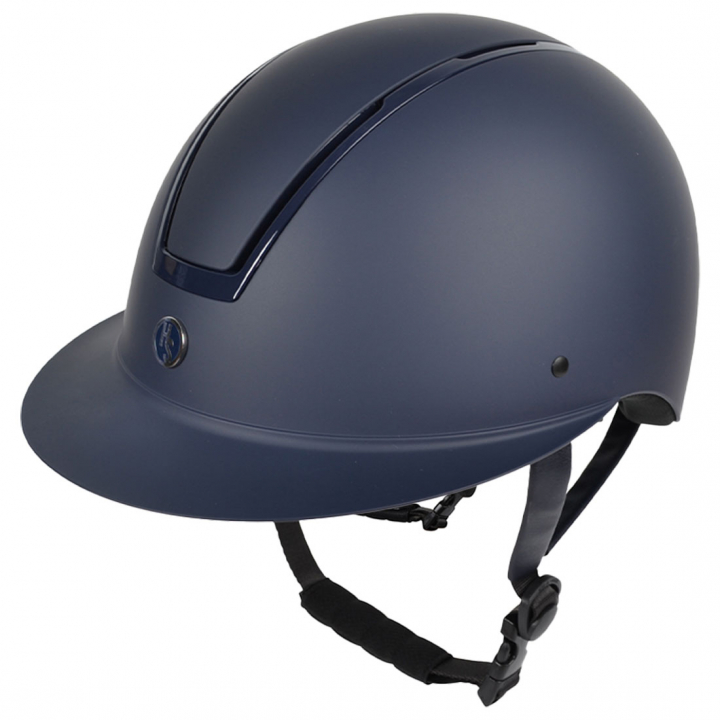 Riding Helmet HS Vision Shadow Chrome Navy Blue in the group Riding Equipment / Riding Helmets / Wide Peak Riding Helmets at Equinest (602122NA)