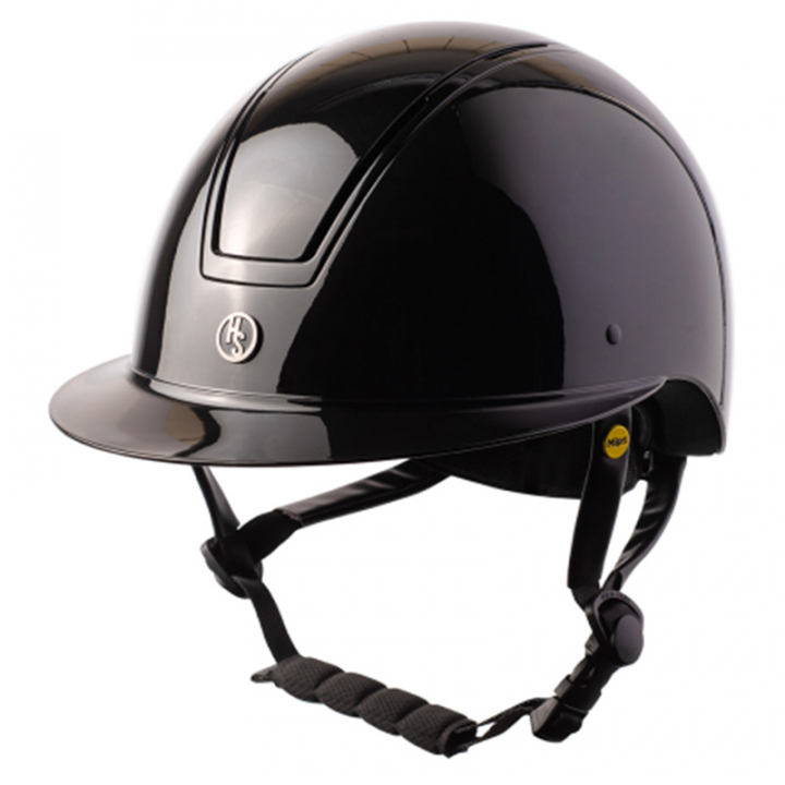 Hansbo Sport Riding Helmet HS MIPS Vision Glitter Black → Equinest