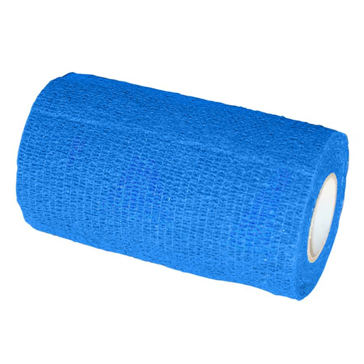 Self-adhesive Bandage Flex HS Elastic Blue in the group Grooming & Health Care / Wound Care / Veterinary Bandages at Equinest (602962BLUE)