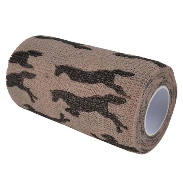 Self-adhesive Bandage Flex HS Elastic Horses Brown in the group Grooming & Health Care / Wound Care / Veterinary Bandages at Equinest (602962BR)