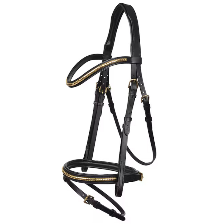 Bridle HS Clincher Aachen Black in the group Horse Tack / Bridles & Browbands / Bridles at Equinest (603350BA_r)
