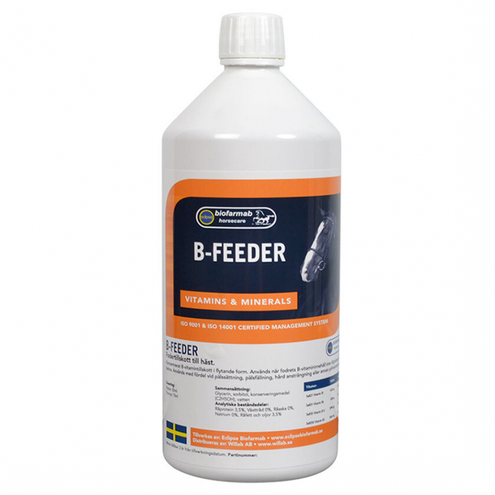 B-Feeder Liquid in the group Supplements / Horse Supplements / Skin & Coat at Equinest (603408)