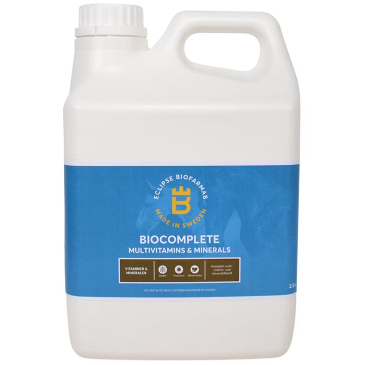 BioComplete 2,5L in the group Supplements / Horse Supplements / Vitamins & Minerals at Equinest (603411)