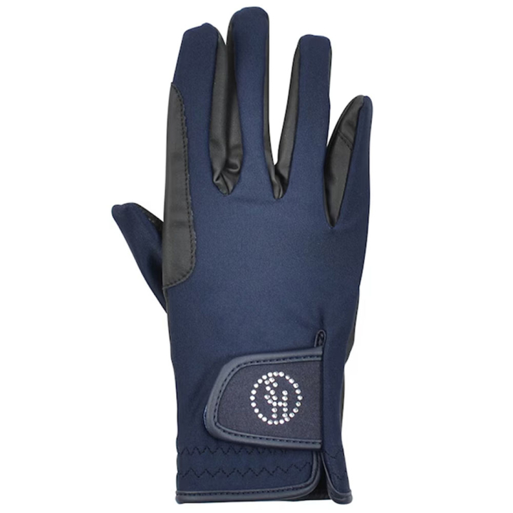 Riding Gloves HS Diamond Touch Navy Blue in the group Equestrian Clothing / Riding Gloves & Yard Gloves at Equinest (603453NA_r)