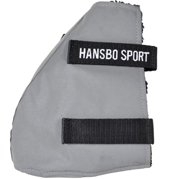 Stirrup Reflector HS Teddy-Lined Black/Silver in the group Riding Equipment / Reflective Equestrian Wear at Equinest (603798BAGRSI)