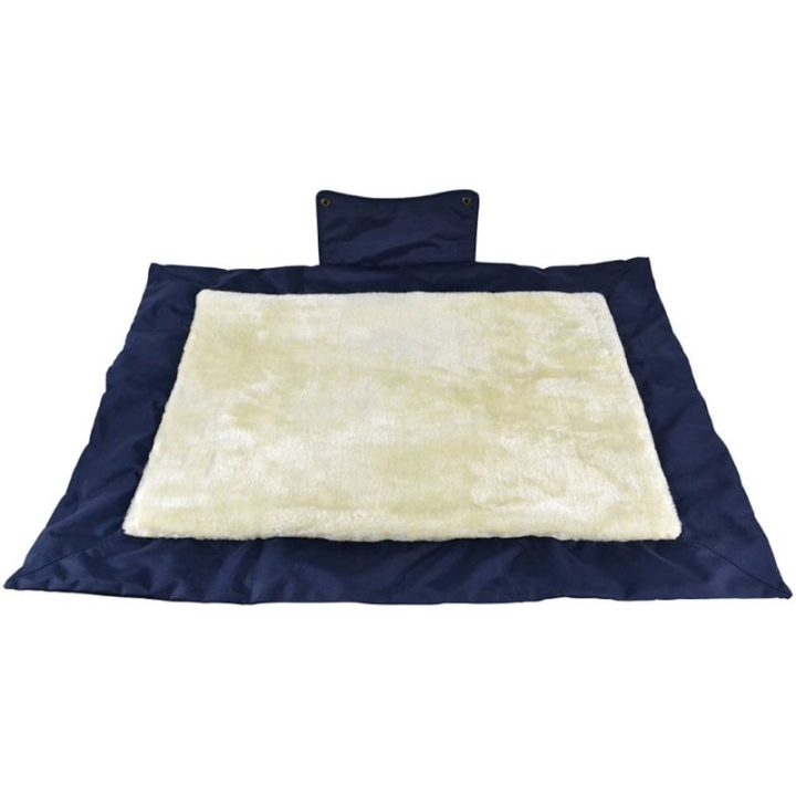 Dog Bed HS Picnic Fold 88x66cm Navy Blue in the group Dog / Dog Beds, Baskets & Blankets at Equinest (603874NA)