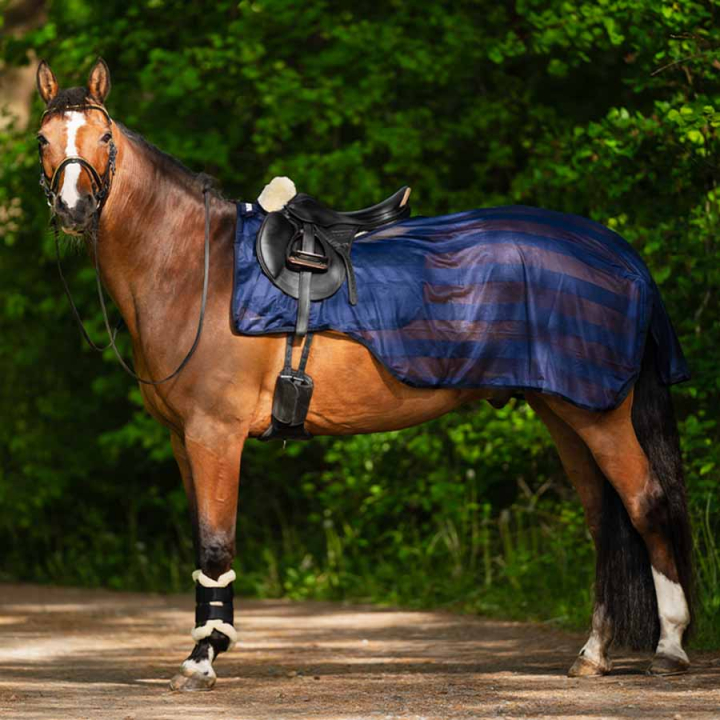 Fly Rug HS Mesh Navy Blue in the group Horse Rugs / Exercise Sheets at Equinest (604103nan_r)