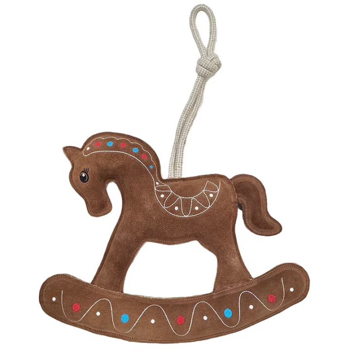 Horse Toy HS Gingerbread Horse in Suede in the group Stable & Paddock / Horse Toys at Equinest (604291BR)
