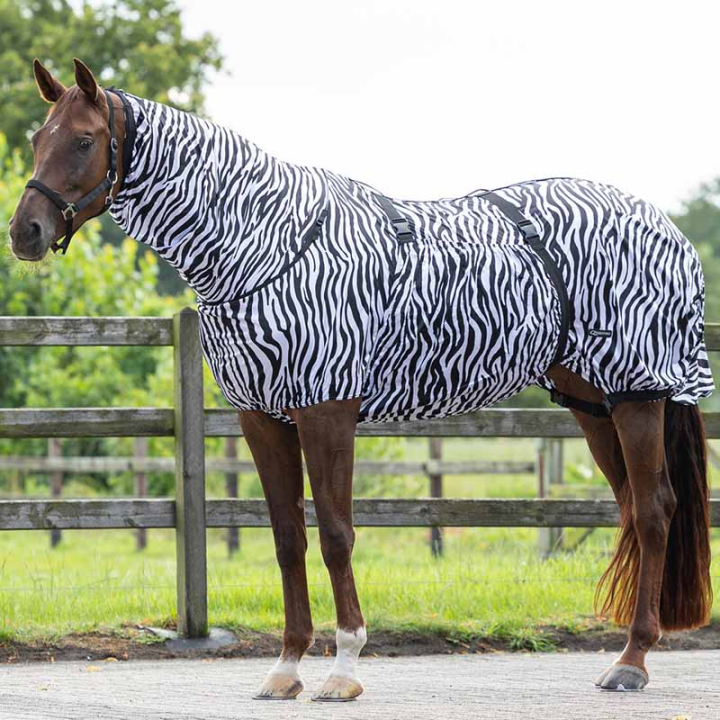 Sweetitch Rug UV-Resistant Zebra Black/White in the group Fly Protection / Fly Rugs at Equinest (6060ZEB105BAWH_r)