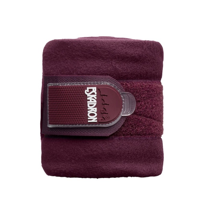 Fleece Bandages 4-pack Wine Red in the group Horse Tack / Leg Protection / Bandages at Equinest (610000_V_r)