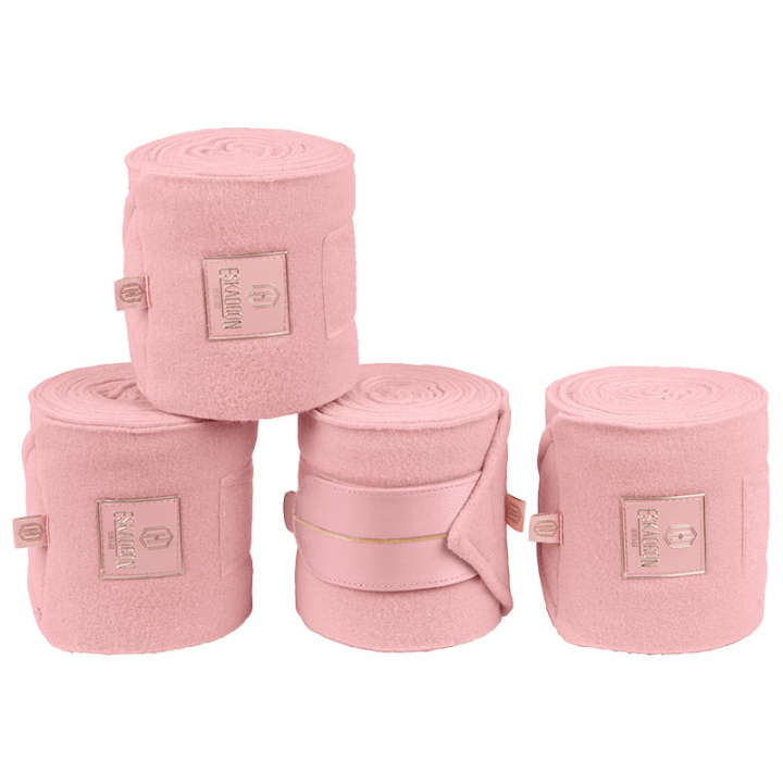 Leg Wraps Shetty Fleece Heritage 4-pack Pink in the group Horse Tack / Leg Protection / Bandages at Equinest (610756270PI)