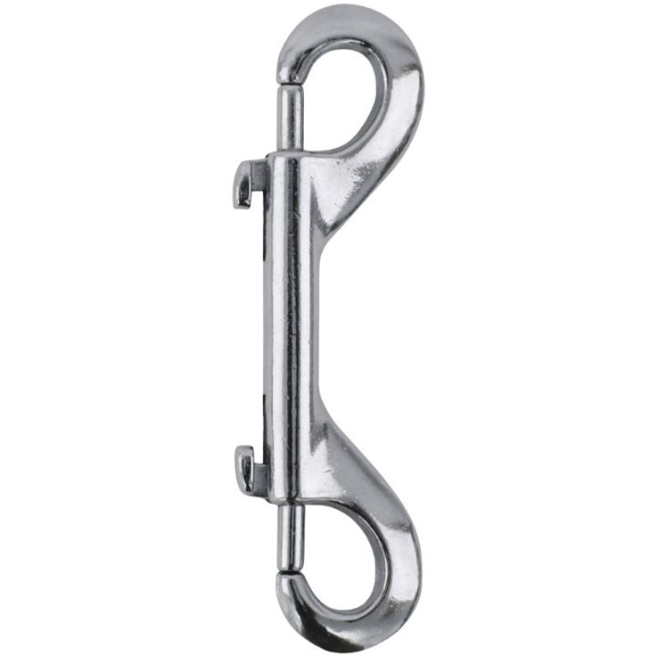 Double Snap Hook Silver in the group Stable & Paddock / Stable Supplies & Yard Equipment / Stable Hooks & Tack Racks at Equinest (611811SI)
