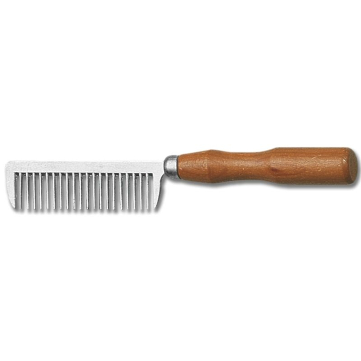 Mane Comb Wooden Handle in the group Grooming & Health Care / Horse Brushes / Mane & Tail Brushes at Equinest (615300)