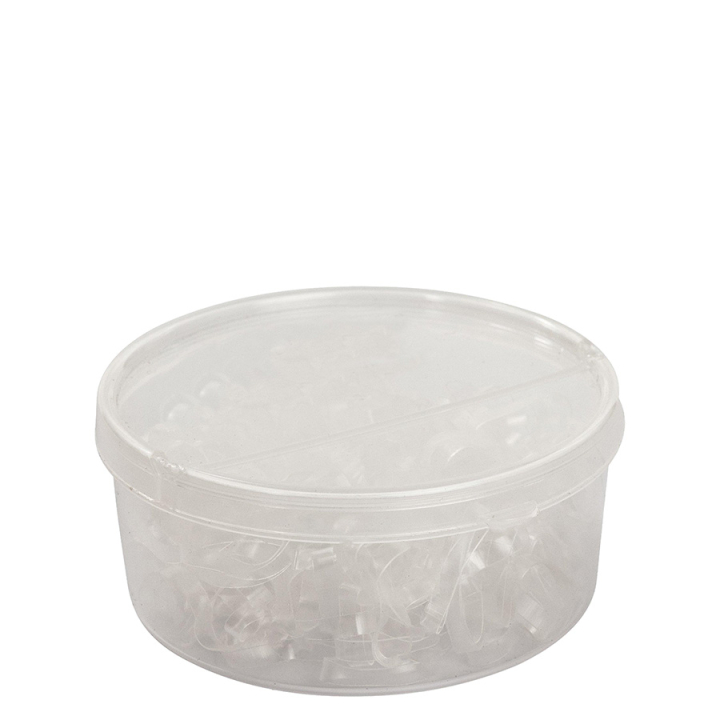 Rubber Band Silicone 250st Transparent in the group Grooming & Health Care / Plaiting Bands & Mane Bows at Equinest (616409TR)