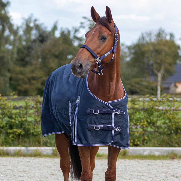 Rain Rug Luxury Fleece 0g Navy Blue in the group Horse Rugs / Turnout Rugs / Rain Sheets at Equinest (6174NA105nan_r)