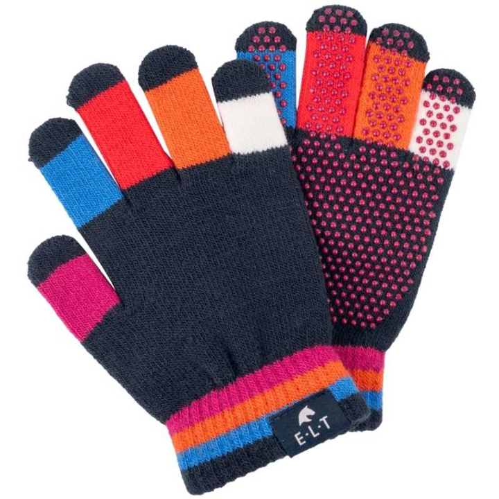 Riding Gloves Kids/Junior Magic Grippy Trend Multicoloured in the group Equestrian Clothing / Riding Gloves & Yard Gloves at Equinest (618100MULTI)