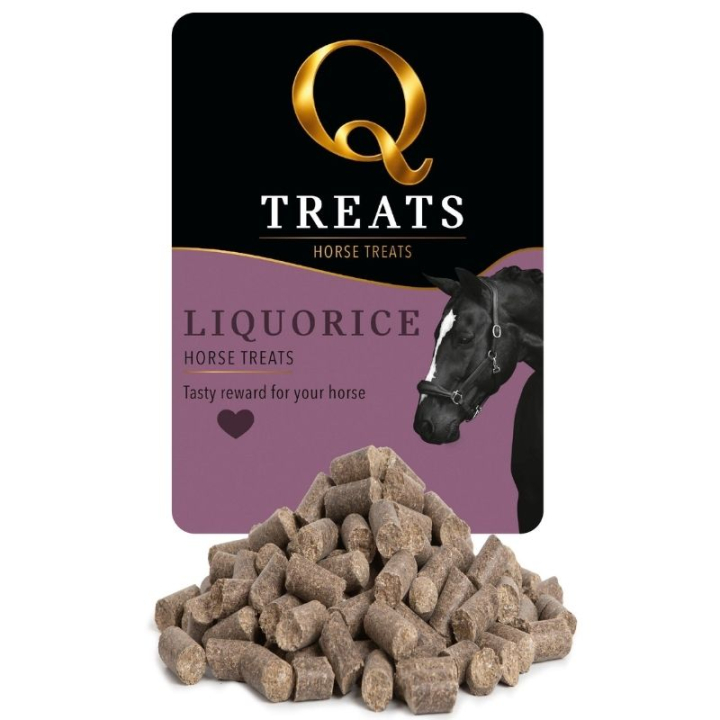 Horse Treats Q Treats Liquorice 1kg in the group Grooming & Health Care / Horse Treats at Equinest (622630NE-1)