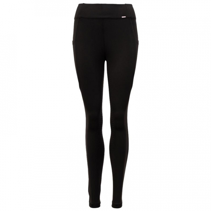 Riding Leggings Bouvardia Silicone Full Seat Black in the group Equestrian Clothing / Riding Breeches & Jodhpurs / Riding Tights & Riding Leggings at Equinest (624152BA)