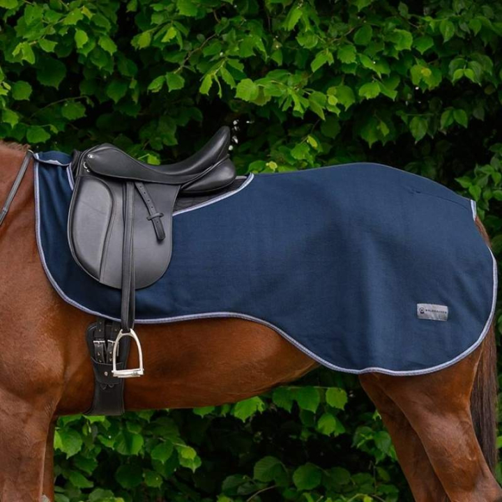 Exercise Sheet Fleece Essential Navy Blue in the group Horse Rugs / Exercise Sheets at Equinest (6320205PNA_r)