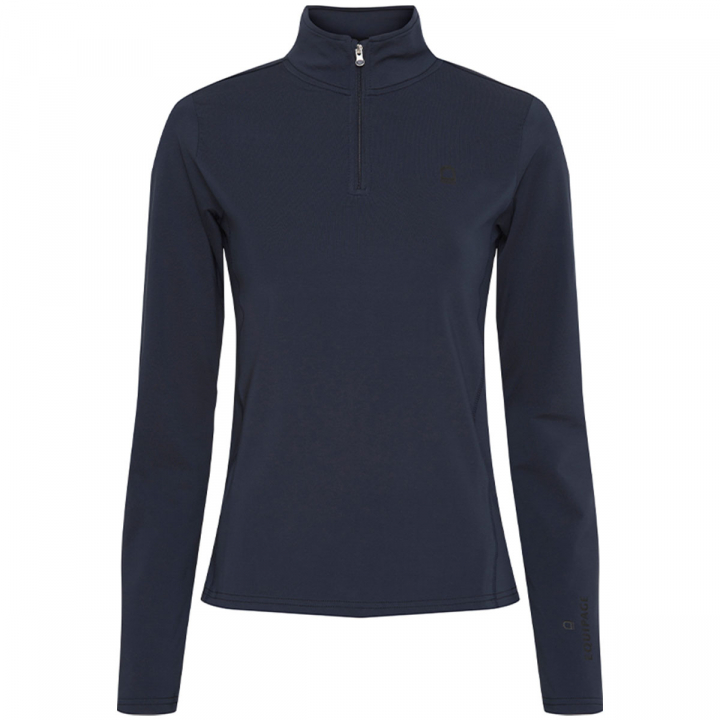 Functional Sweater Kolyma 1/4 Zip Navy in the group Equestrian Clothing / Sweaters & Hoodies at Equinest (63243NA)