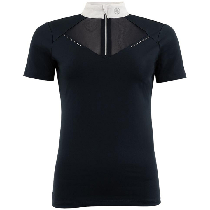 Competition Top Zapopan Navy Blue in the group Equestrian Clothing / Riding Shirts / Show Shirts at Equinest (672133L20291NA_r)