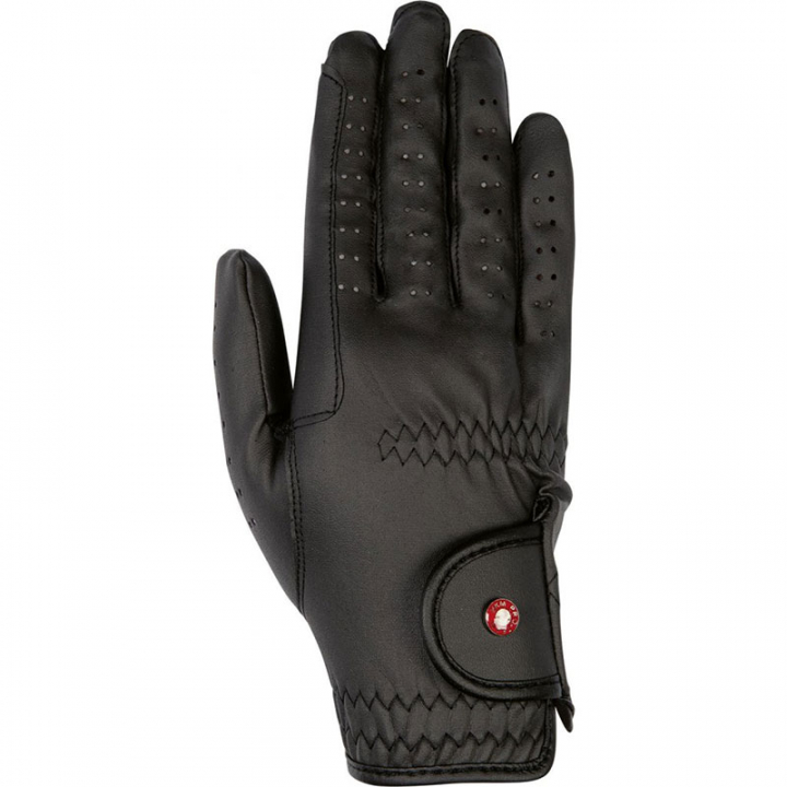 Riding Gloves Professional Air Mesh Black in the group Equestrian Clothing / Riding Gloves & Yard Gloves at Equinest (68859Sv_r)