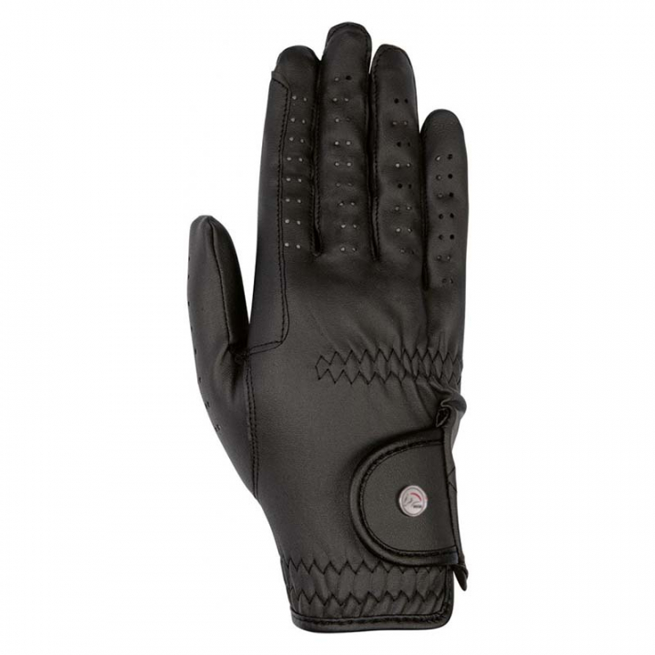 Riding Gloves Professional Soft Black in the group Equestrian Clothing / Riding Gloves & Yard Gloves at Equinest (68889Sv_r)