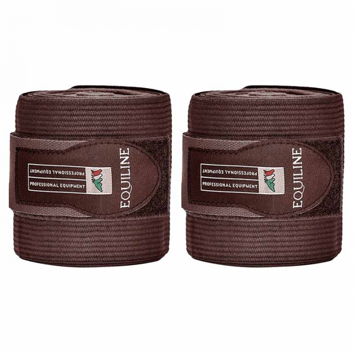 Work Bandage Elastic/Fleece 2-pack Brown in the group Horse Tack / Leg Protection / Bandages at Equinest (7010063-1)