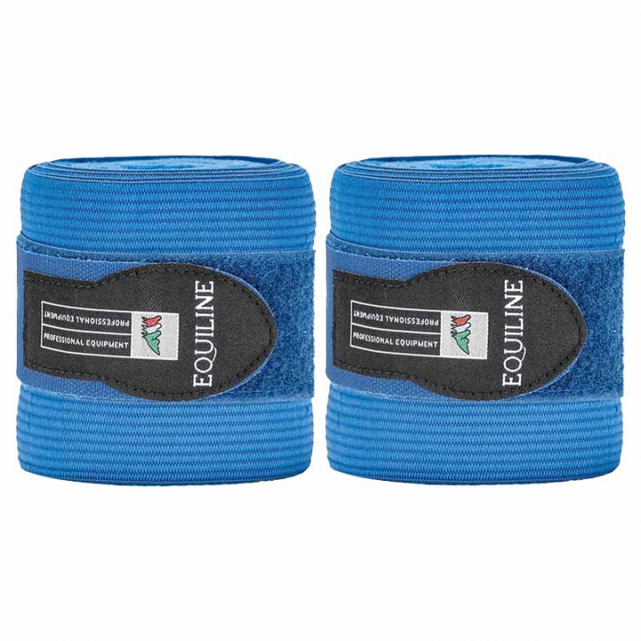 Work Bandage Elastic/Fleece 2-pack Royal Blue in the group Horse Tack / Leg Protection / Bandages at Equinest (7010063-3)