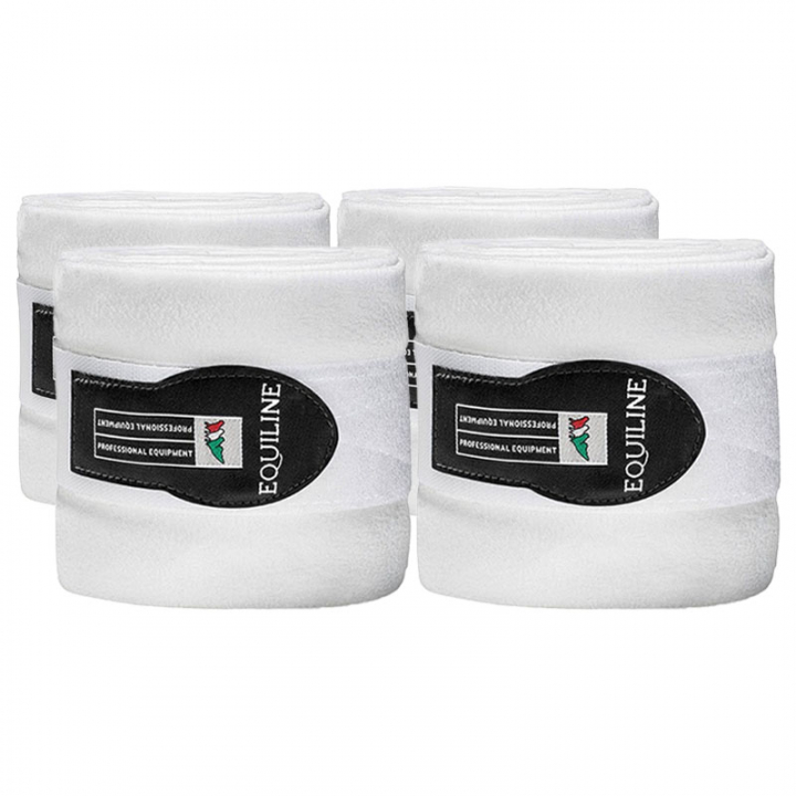 Fleece Bandages Polo White in the group Horse Tack / Leg Protection / Bandages at Equinest (7014000-1)