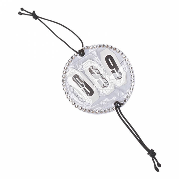Crystal Number Tag HG Silver in the group Horse Tack / Horse Tack Accessories / Competition Numbers at Equinest (71995SI)