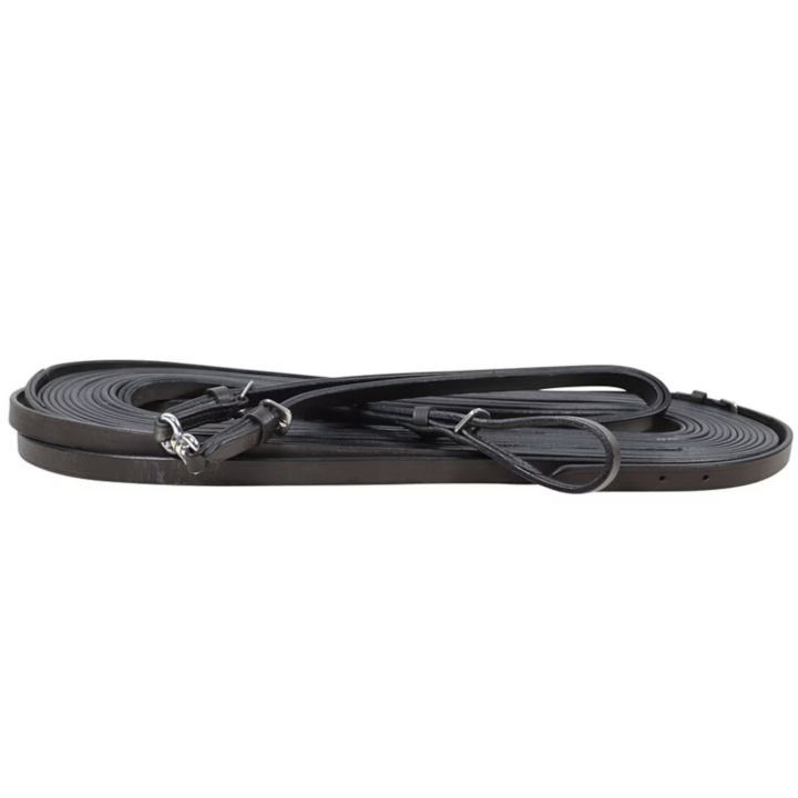 Long Reins HS Leather 15mm Brown in the group Horse Tack / Lunging & Long Reining at Equinest (720117BR)