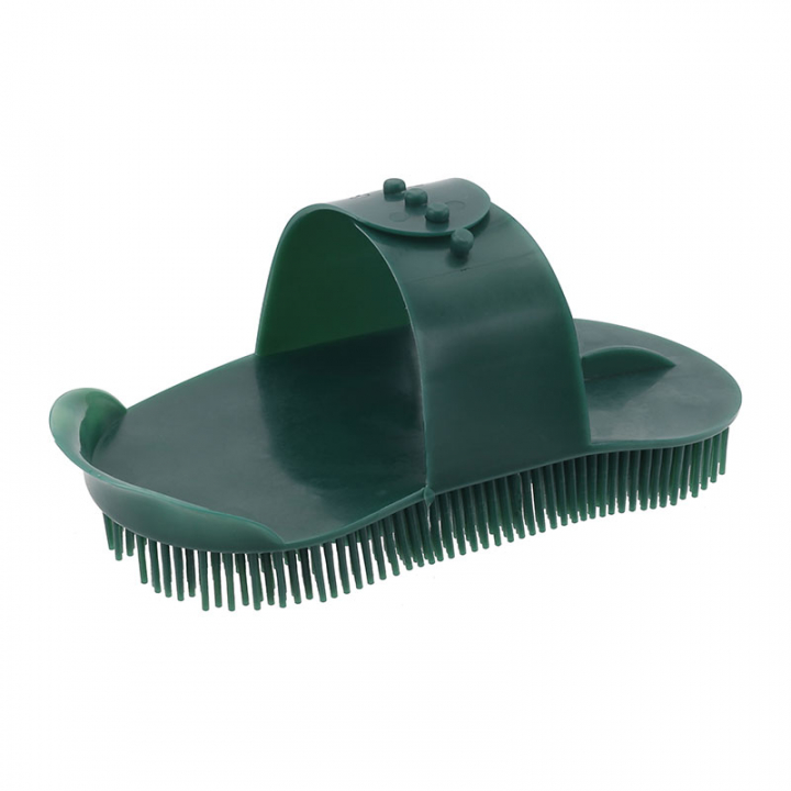 Bristle Brush HG Green in the group Grooming & Health Care / Horse Brushes / Curry Combs at Equinest (72095GN)