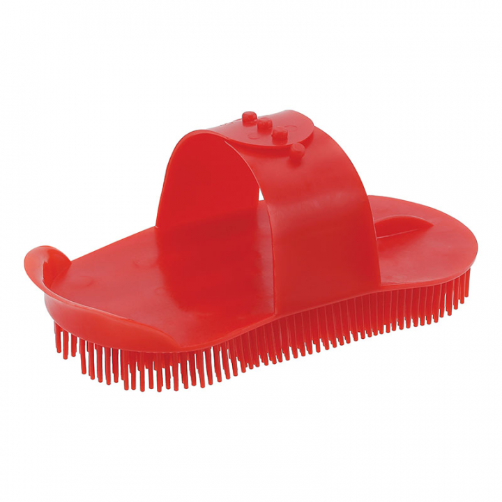Bristle Brush HG Red in the group Grooming & Health Care / Horse Brushes / Curry Combs at Equinest (72095RE)