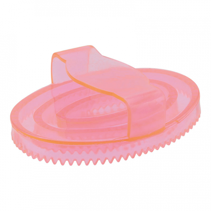 Rubber Gel Scraper Small HG Pink in the group Grooming & Health Care / Horse Brushes / Grooming Scrapers at Equinest (72116PI)