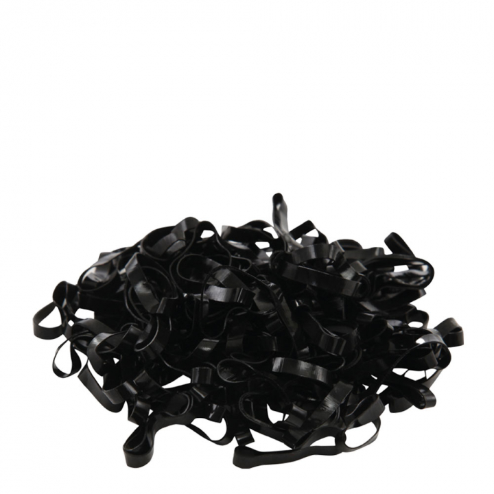 Silicone Bands 500pcs HG Black in the group Grooming & Health Care / Plaiting Bands & Mane Bows at Equinest (72134BA)