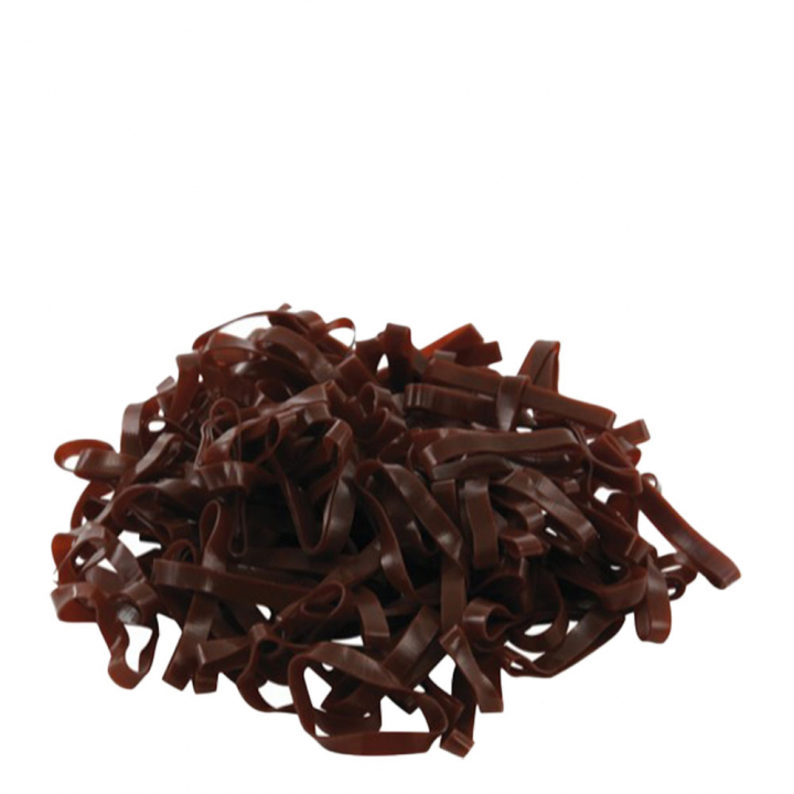 Silicone Bands 500pcs HG Brown in the group Grooming & Health Care / Plaiting Bands & Mane Bows at Equinest (72134BR)