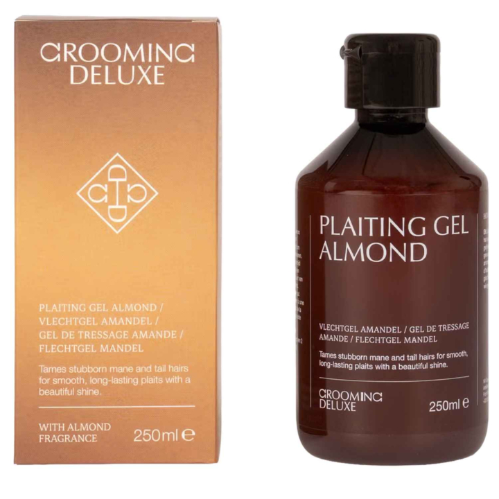 Plaiting Gel Almond 250ml in the group Grooming & Health Care / Coat Care / Coat Care Accessories at Equinest (72150BE)
